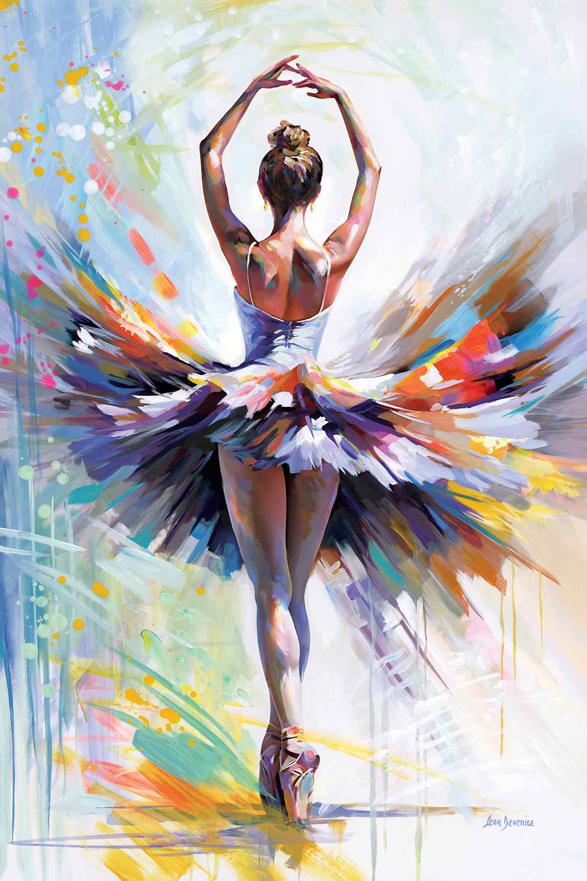 Ballerina art, Ballerina painting