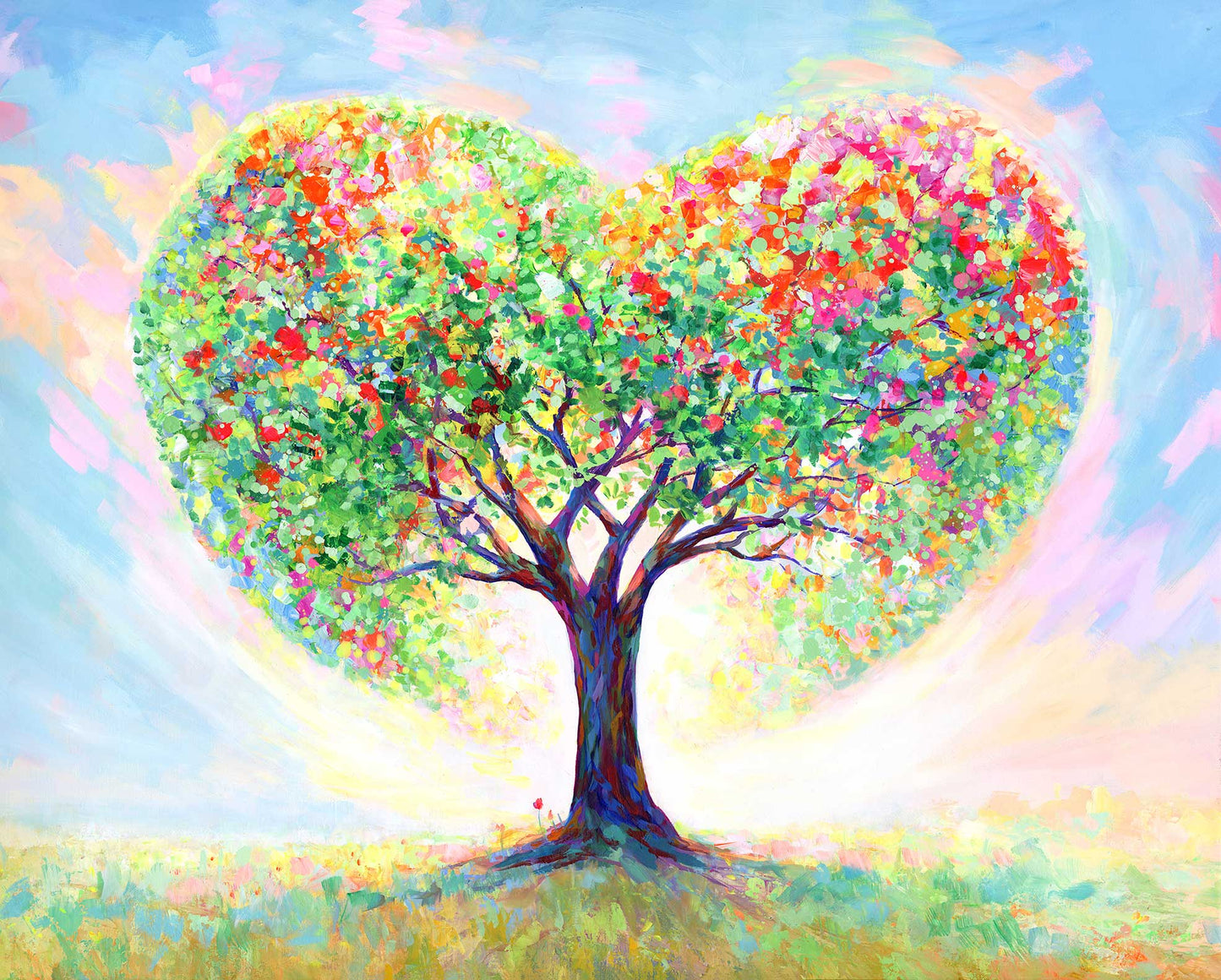 tree painting, tree artwork