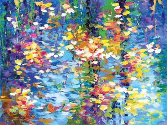 colorful reflections painting