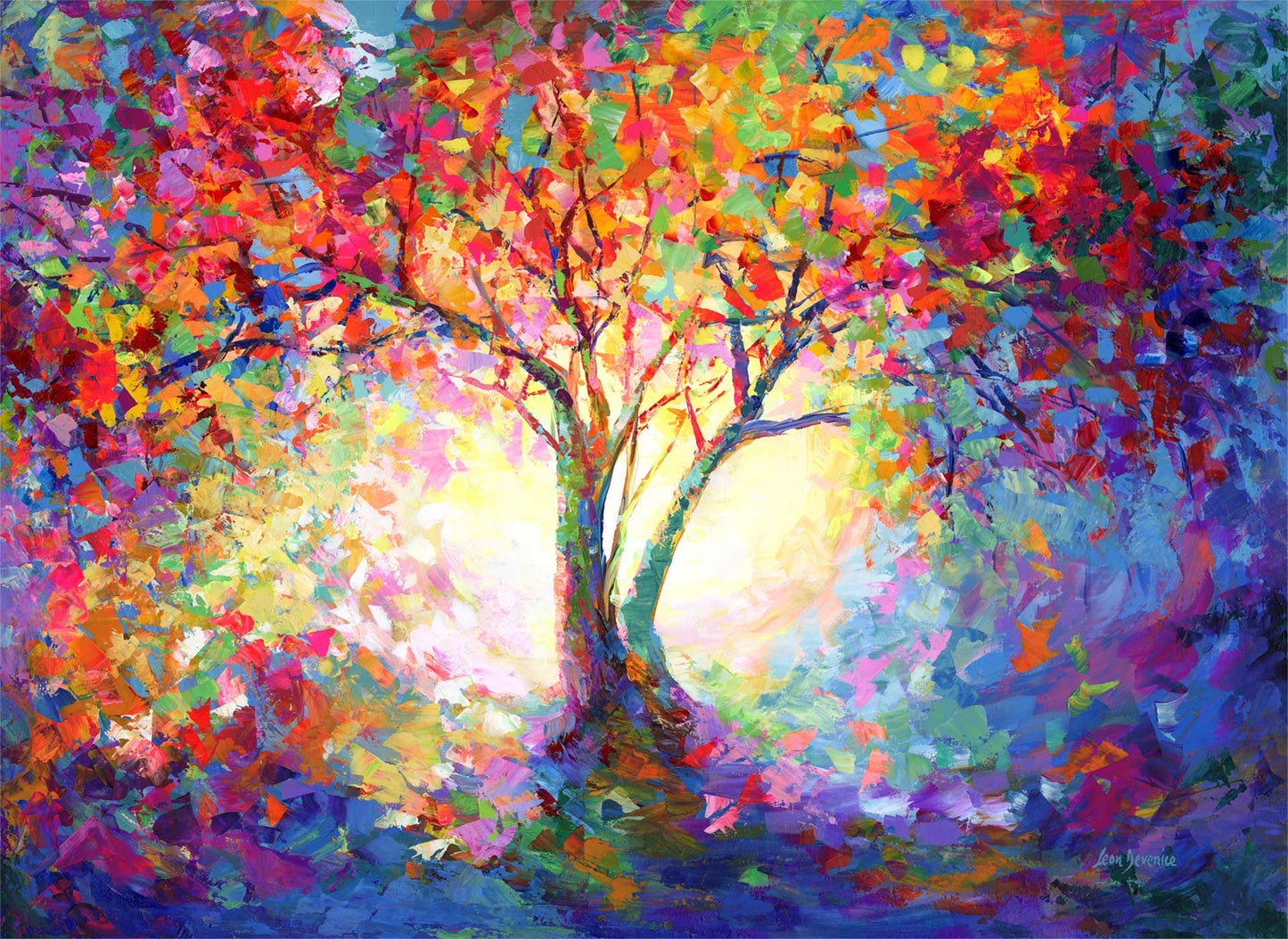 Tree painting