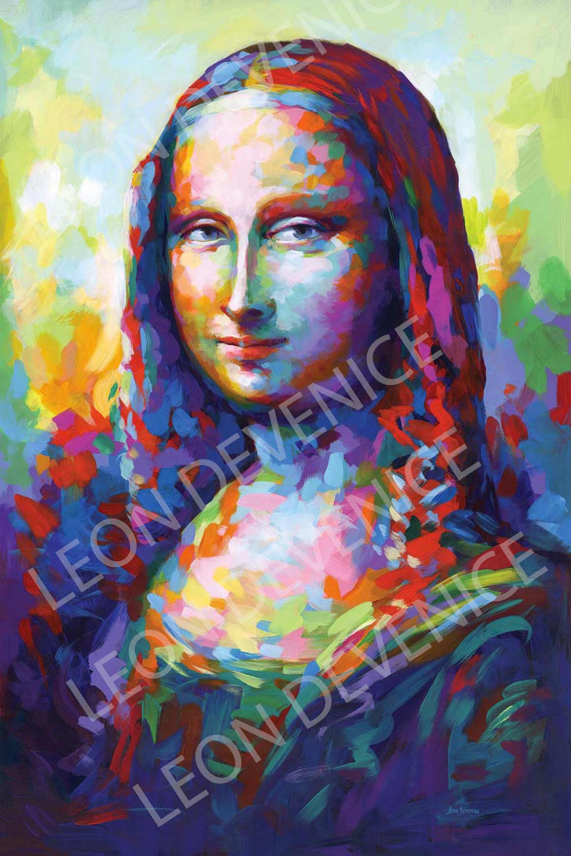 Mona Lisa portrait