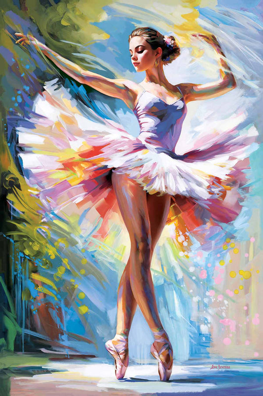 Ballerina art, Ballerina painting 