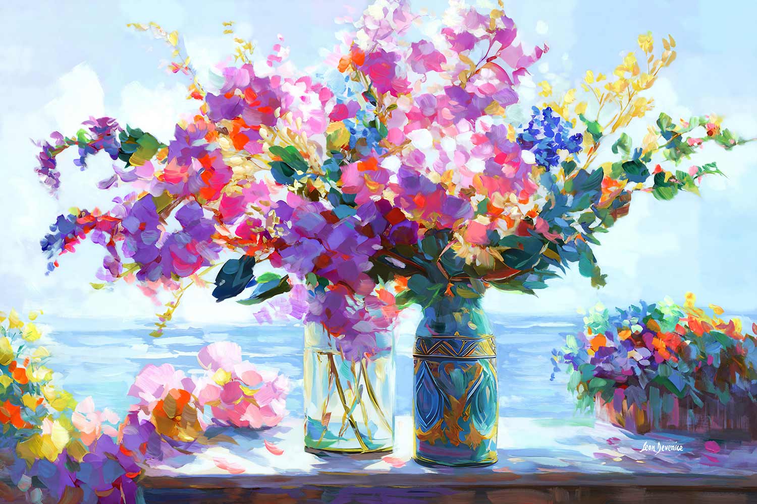 floral paintings, flower paintings