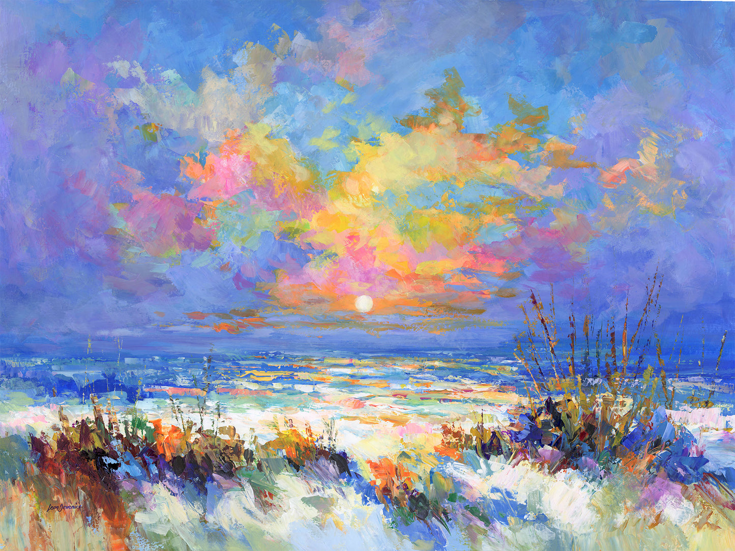 beach painting 