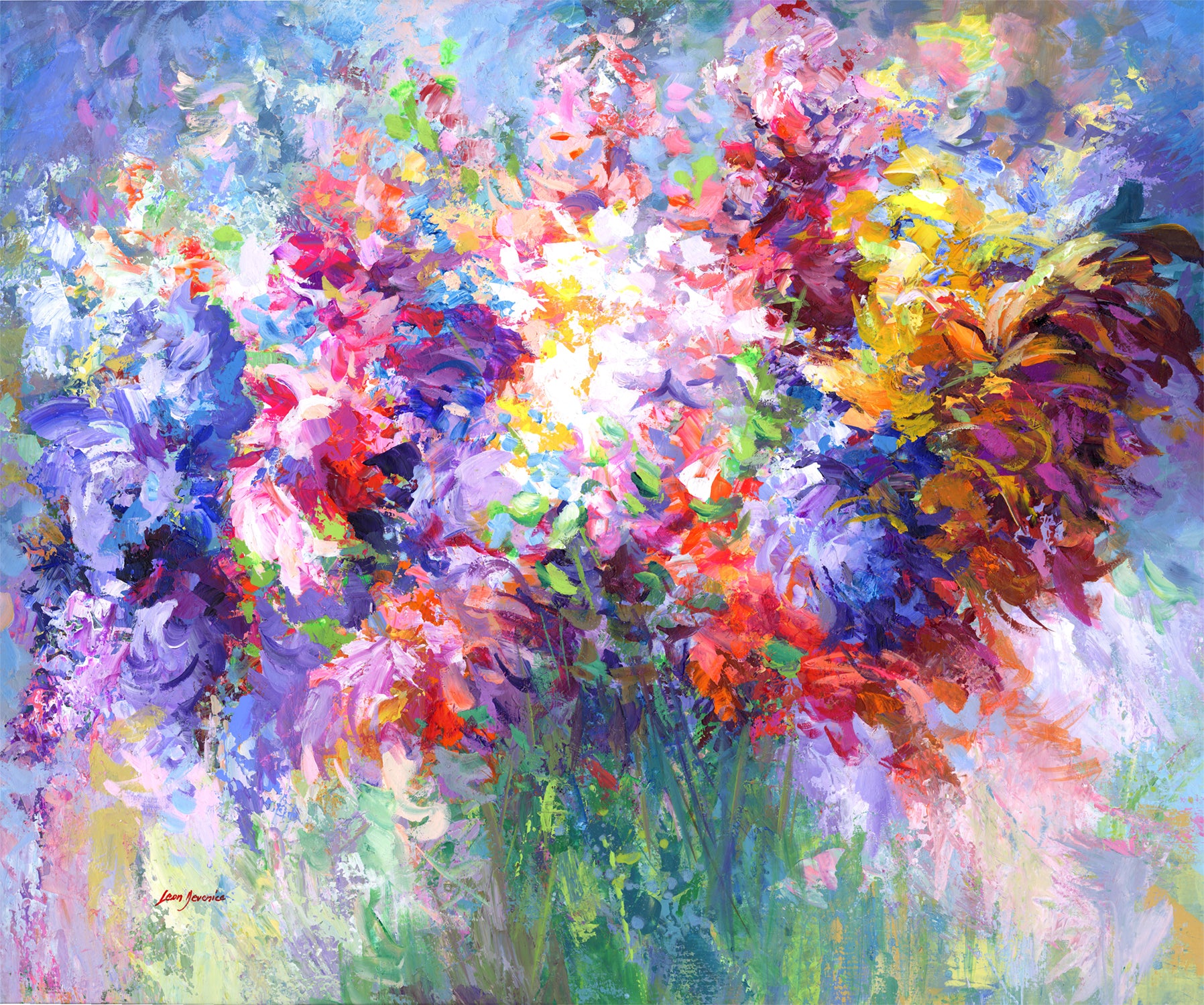 Abstract Designs Flowers