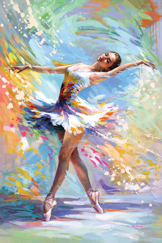 Ballerina art, Ballerina painting 