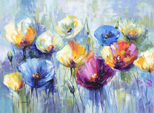 flower painting, floral painting 