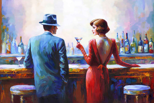 bar art, bar painting 