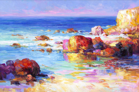 coastal painting , seascape painting 