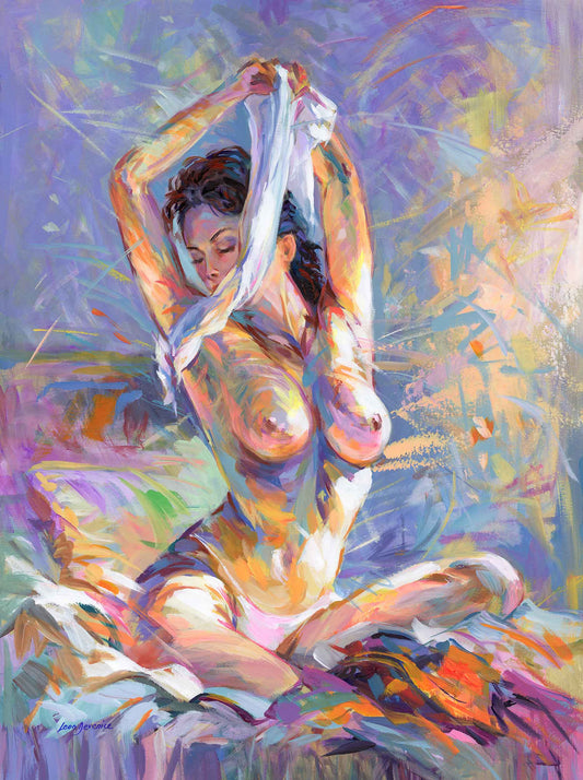 nude painting, contemporary nude painting