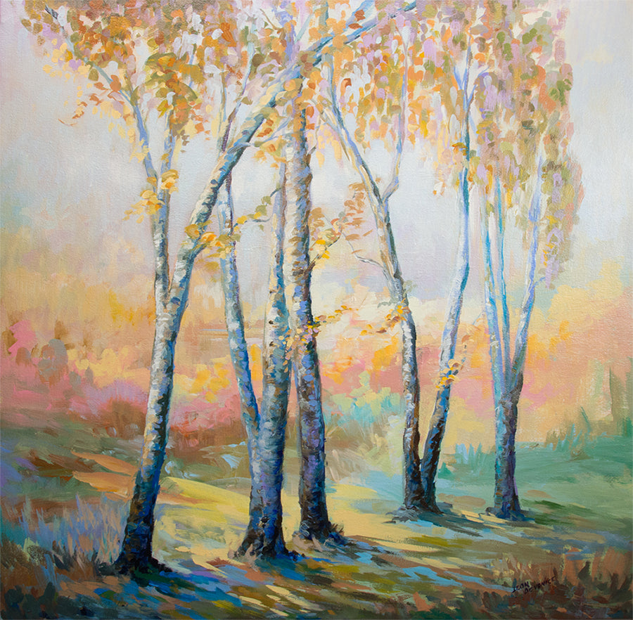 The Spirit Of Autumn — Oil Painting on Canvas by Leon Devenice