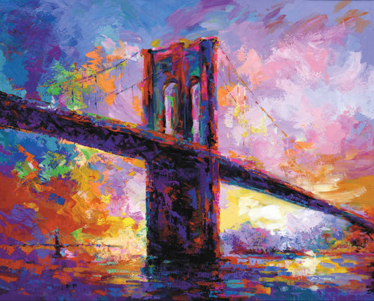 Brooklyn Bridge painting 