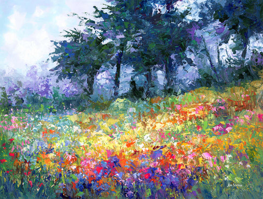 Colorful Meadow of Wildflowers