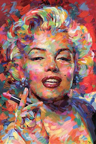 Marilyn Monroe painting 