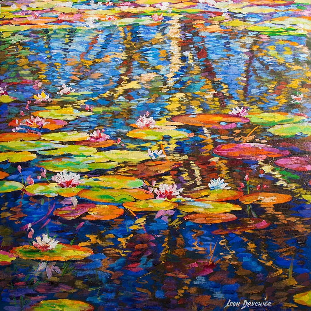 Soul Reflections — Oil Painting on Canvas by Leon Devenice