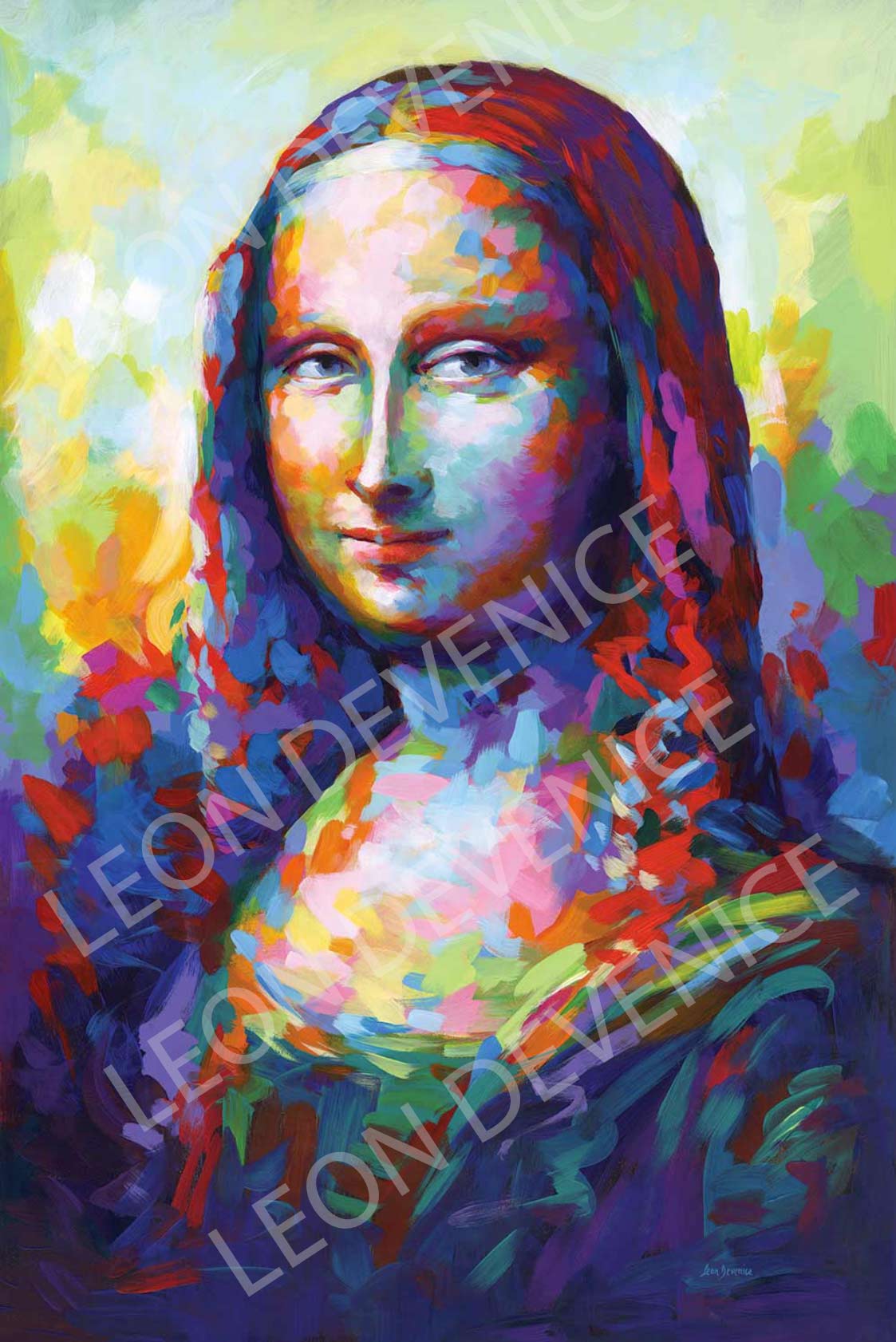 Mona Lisa portrait 