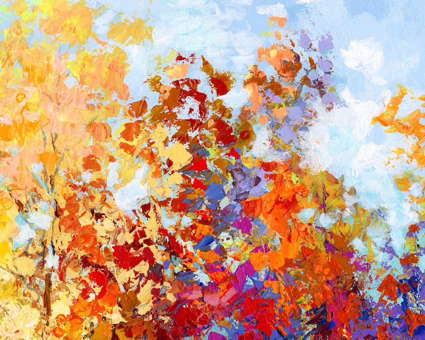 Colorful Autumn landscape I